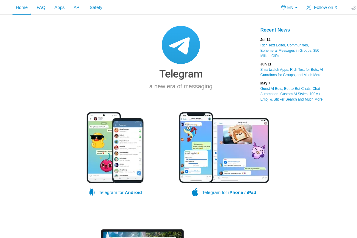 Screenshot of the AI Translator website