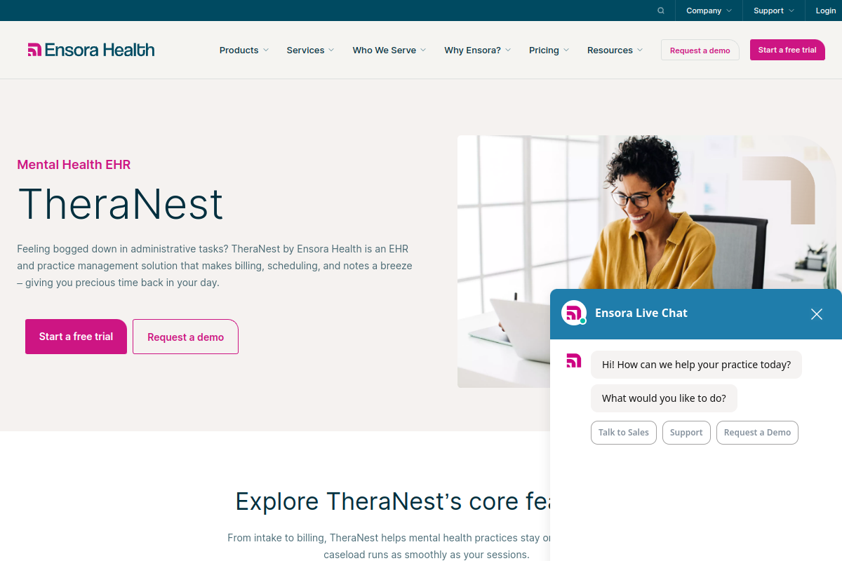 TheraNest screenshot 1