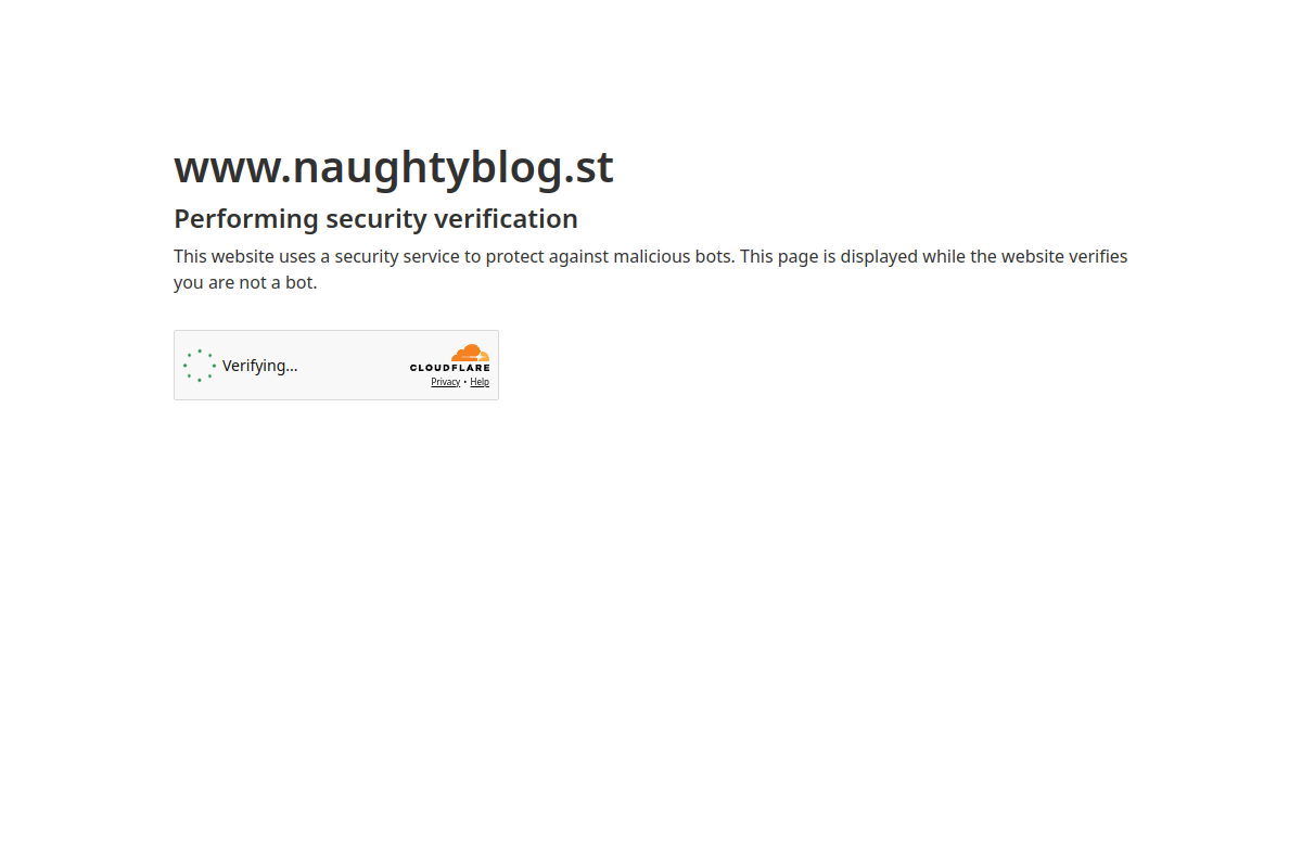 ThotsBlog homepage as it appeared during testing