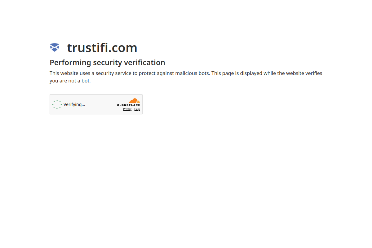 Trustifi homepage screenshot showing Gmail encryption and email security platform