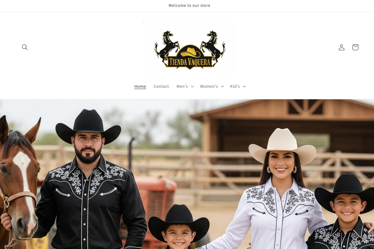 Sitio web de Tu Tienda Vaquera