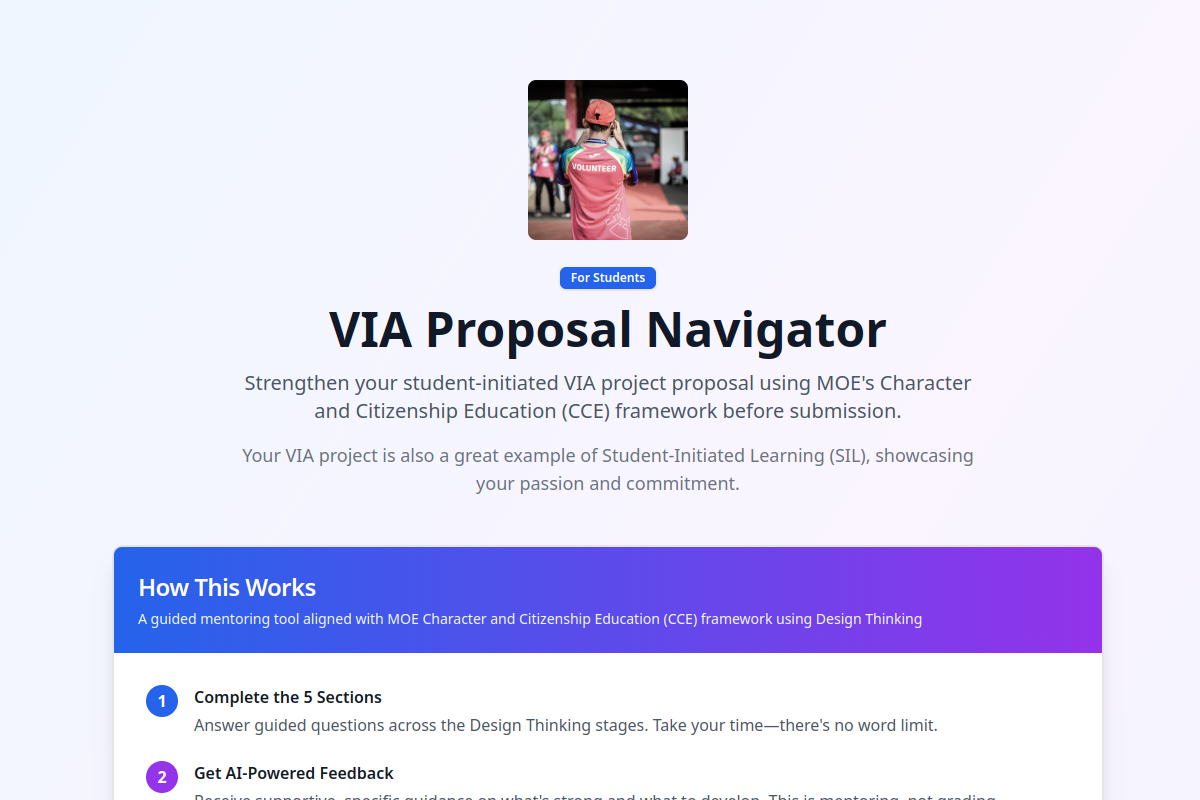 VIA Proposal Guide