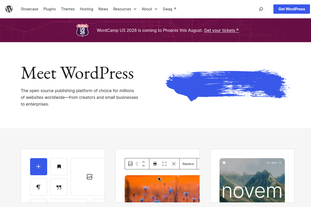 Screenshot of the AI Comment Creator website