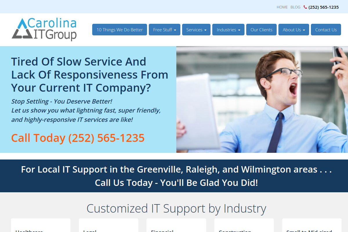 Carolina IT Group homepage