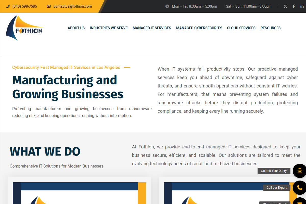 Fothion homepage