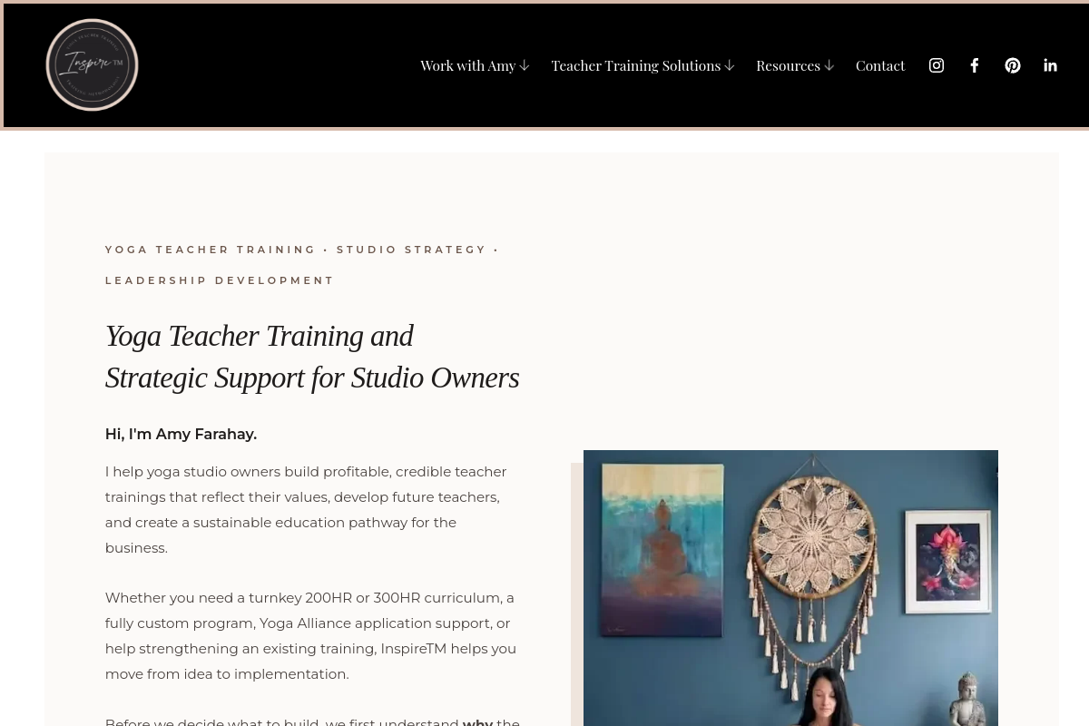 InspireTM website