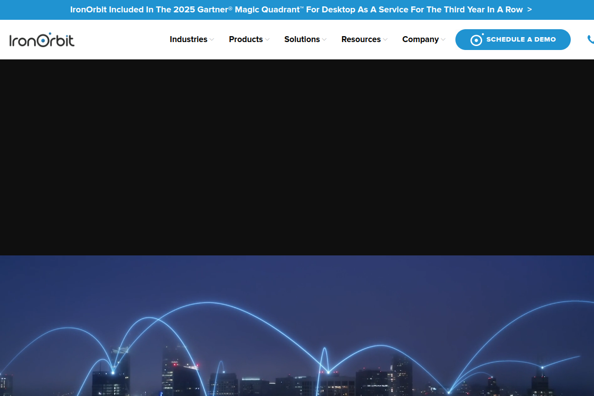 IronOrbit homepage
