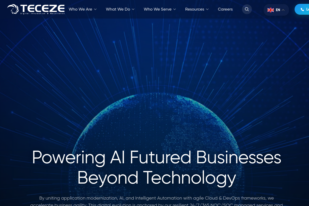 TECEZE homepage