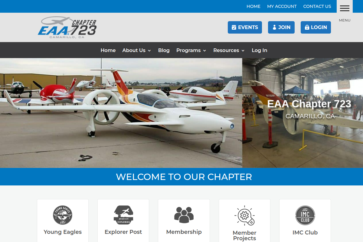 EAA Chapter 723 screenshot