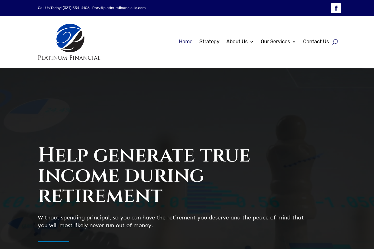 Platinum Financial LLC screenshot
