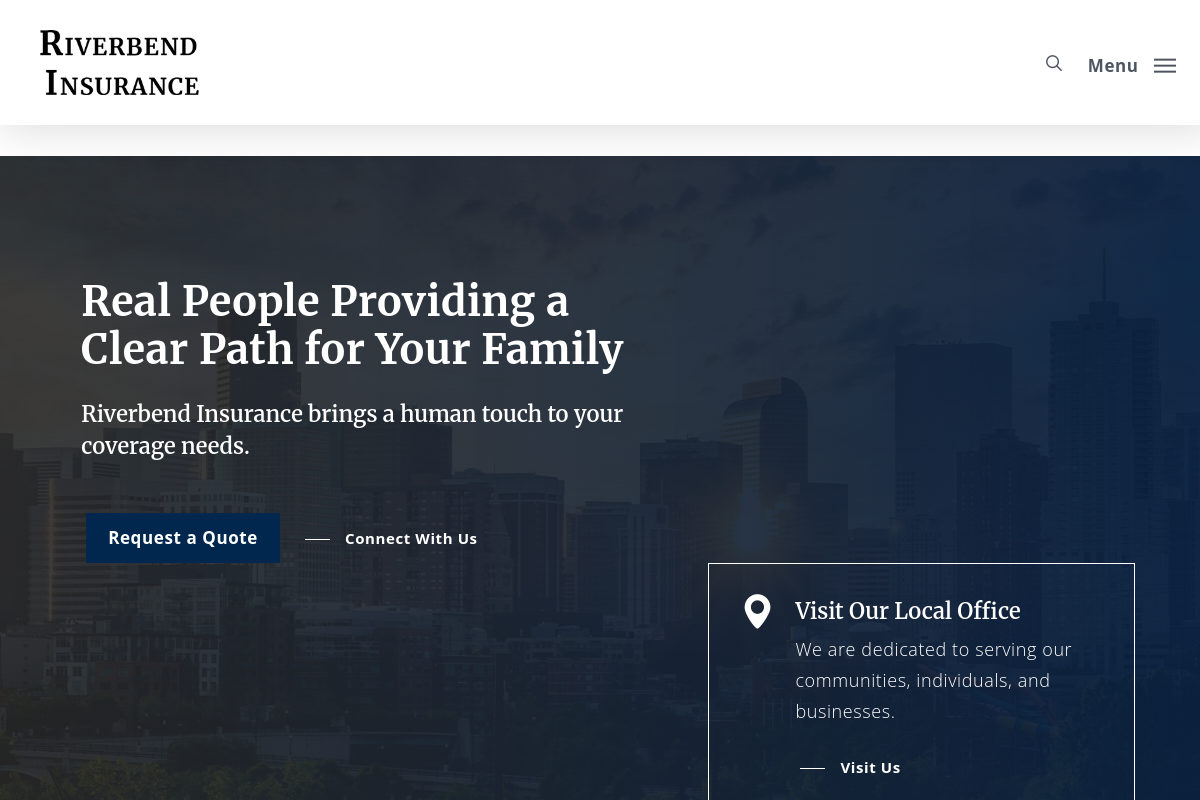 Riverbend Insurance screenshot