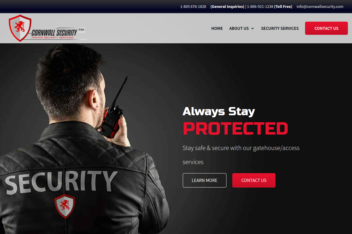 Cornwall Security screenshot