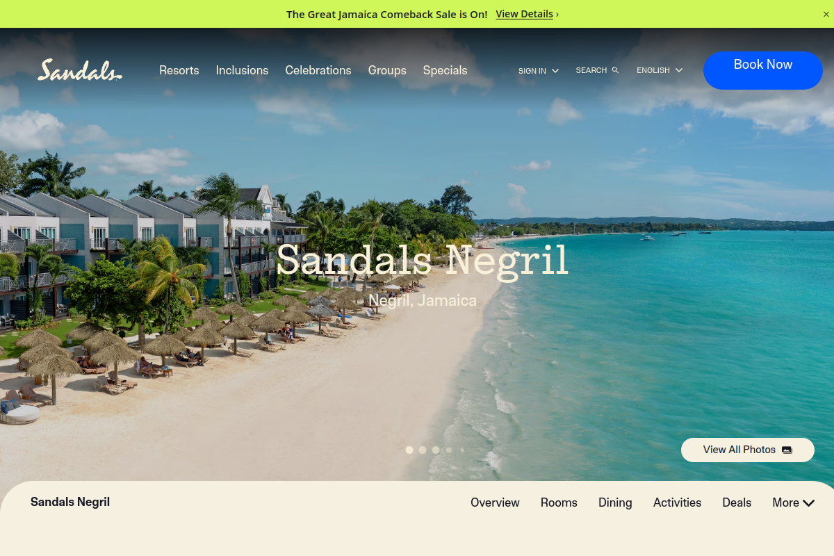 Sandals Negril