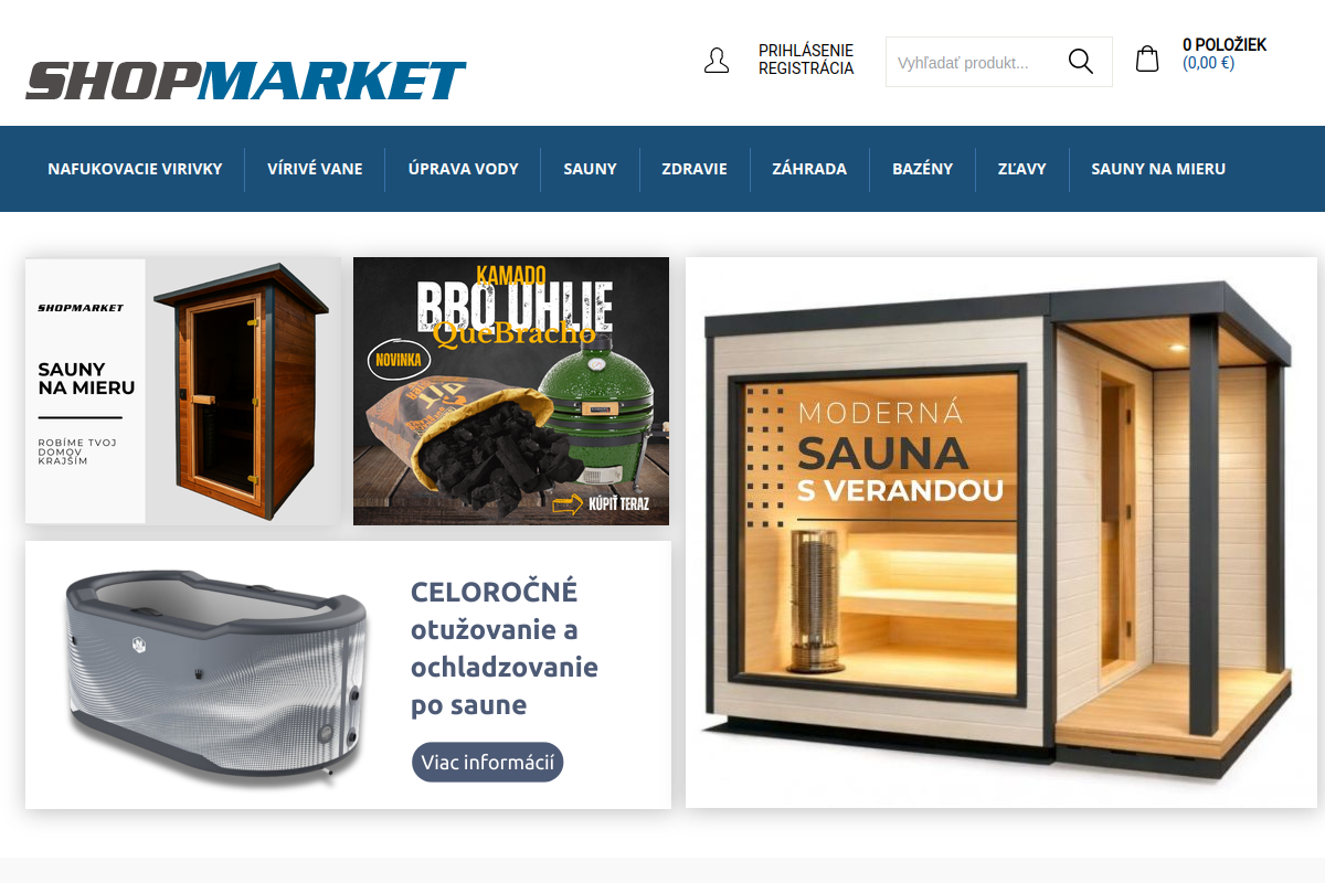 Náhľad e-shopu SHOPMARKET.SK