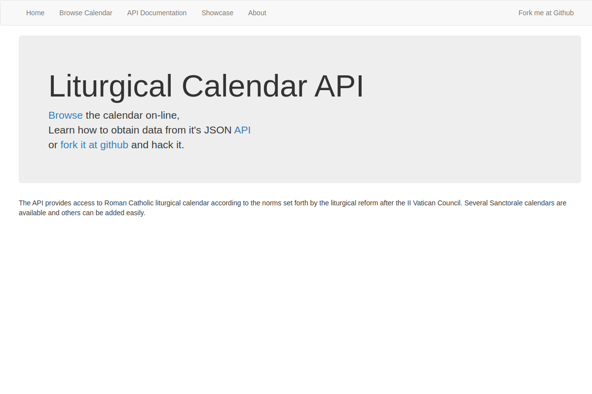 Church Calendar preview