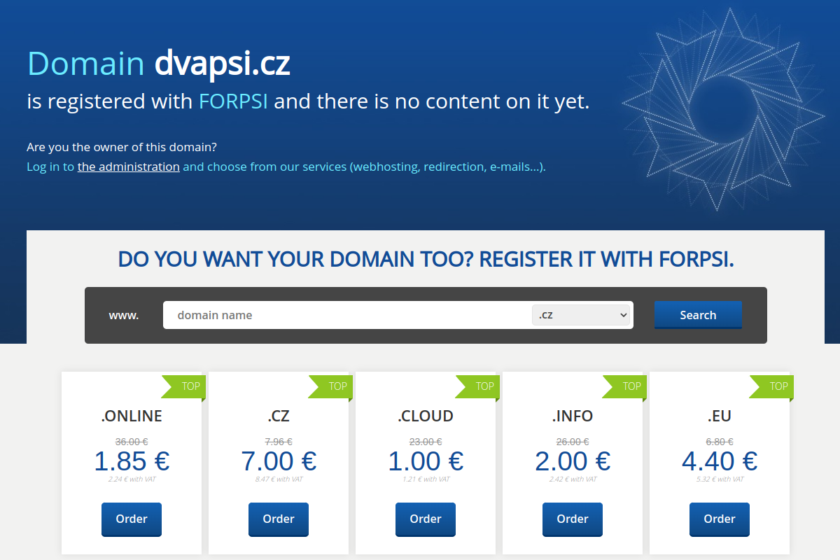 Náhľad e-shopu DvaPsi