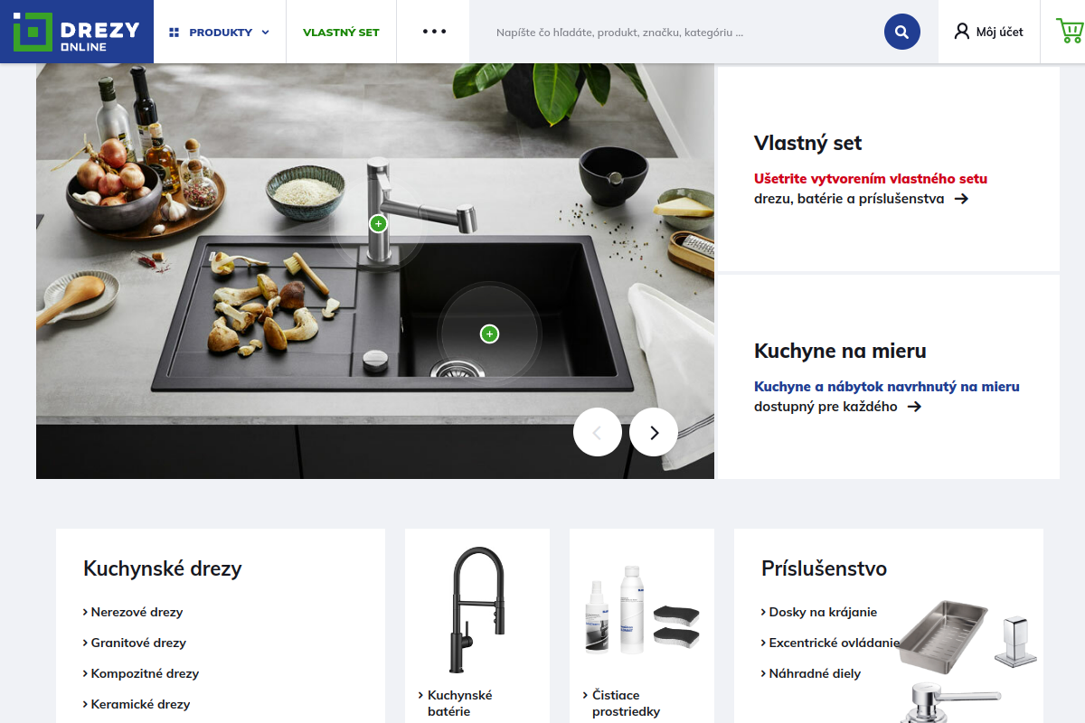 Náhľad e-shopu Drezyonline