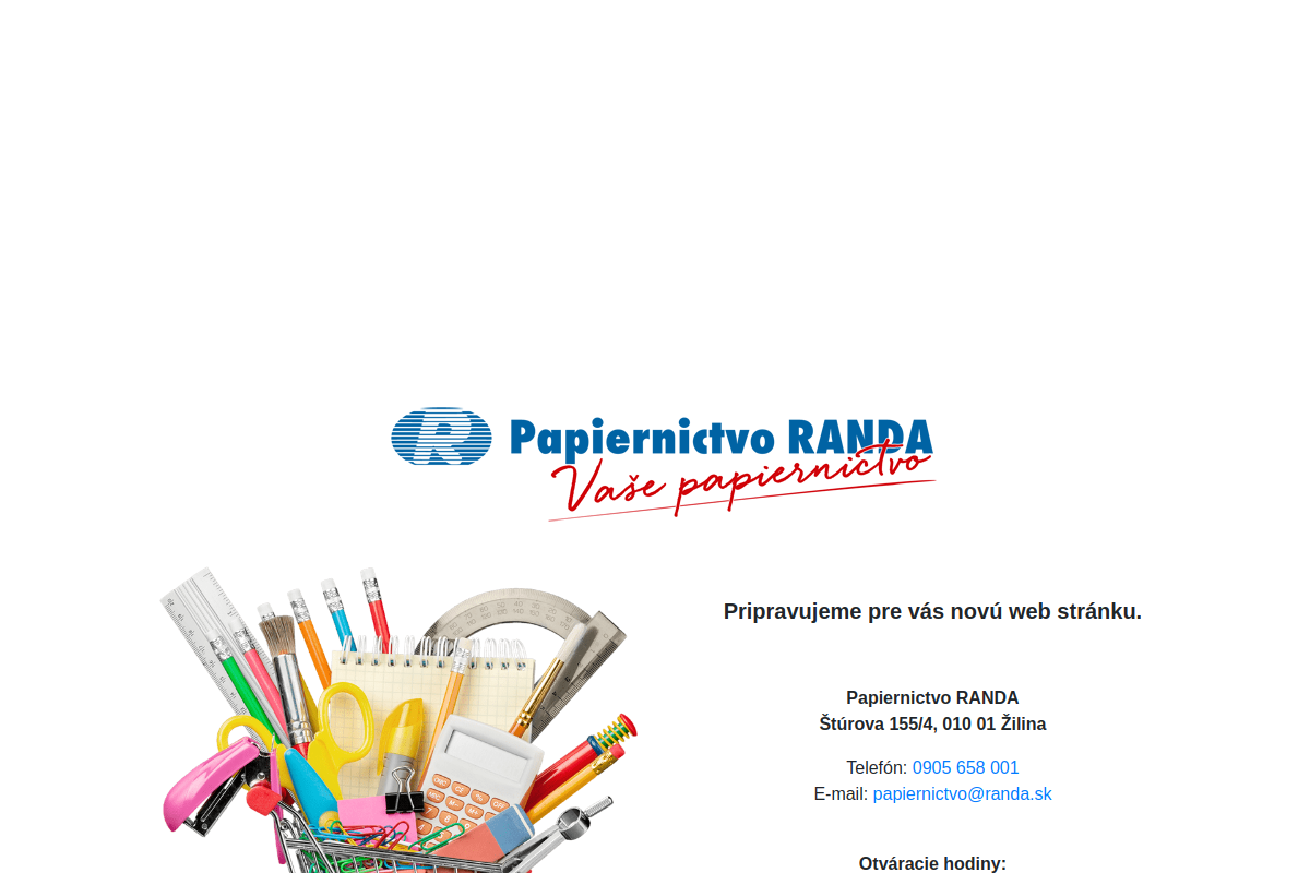Náhľad e-shopu Randa a spol
