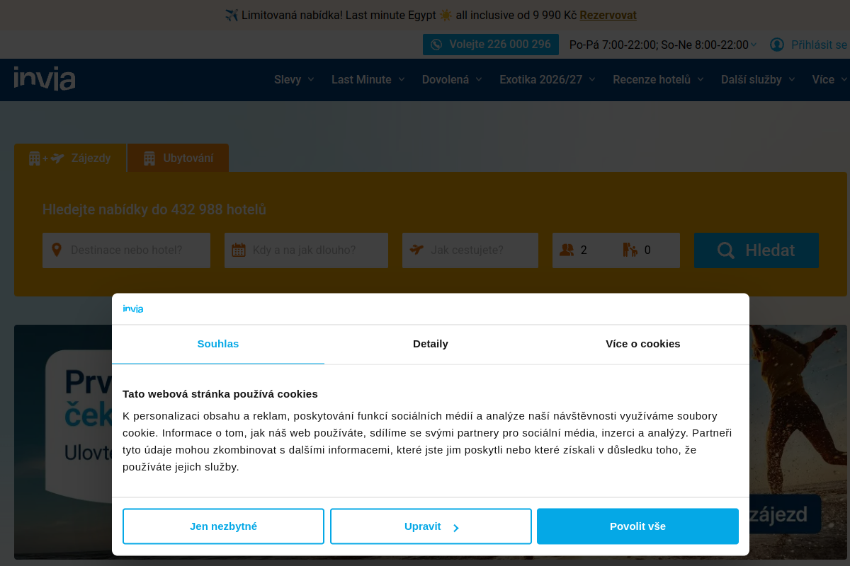 Náhľad e-shopu Nettravel.cz