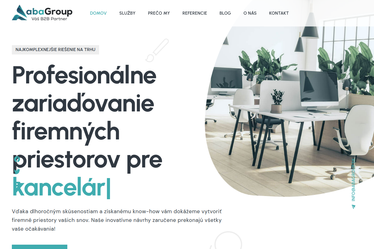 Náhľad e-shopu ABAGroup