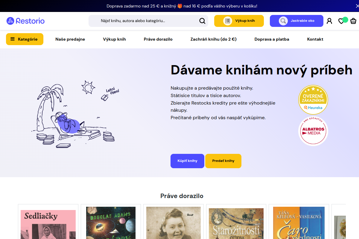Náhľad e-shopu ANTIKVARIATBOOKS