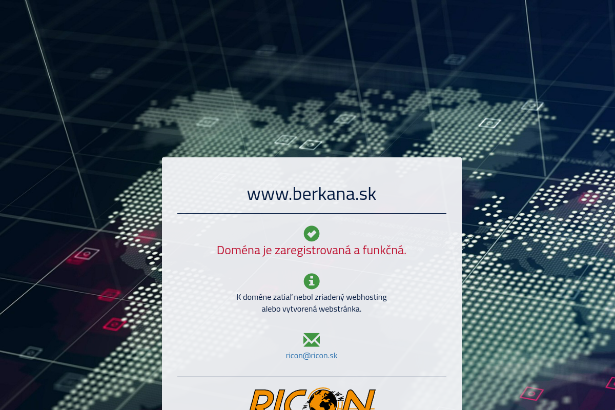 Náhľad e-shopu BERKANA.SK