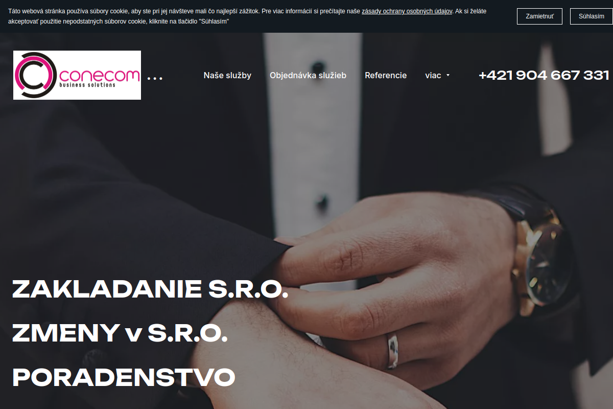 Náhľad e-shopu Shop.ConECoM.sk