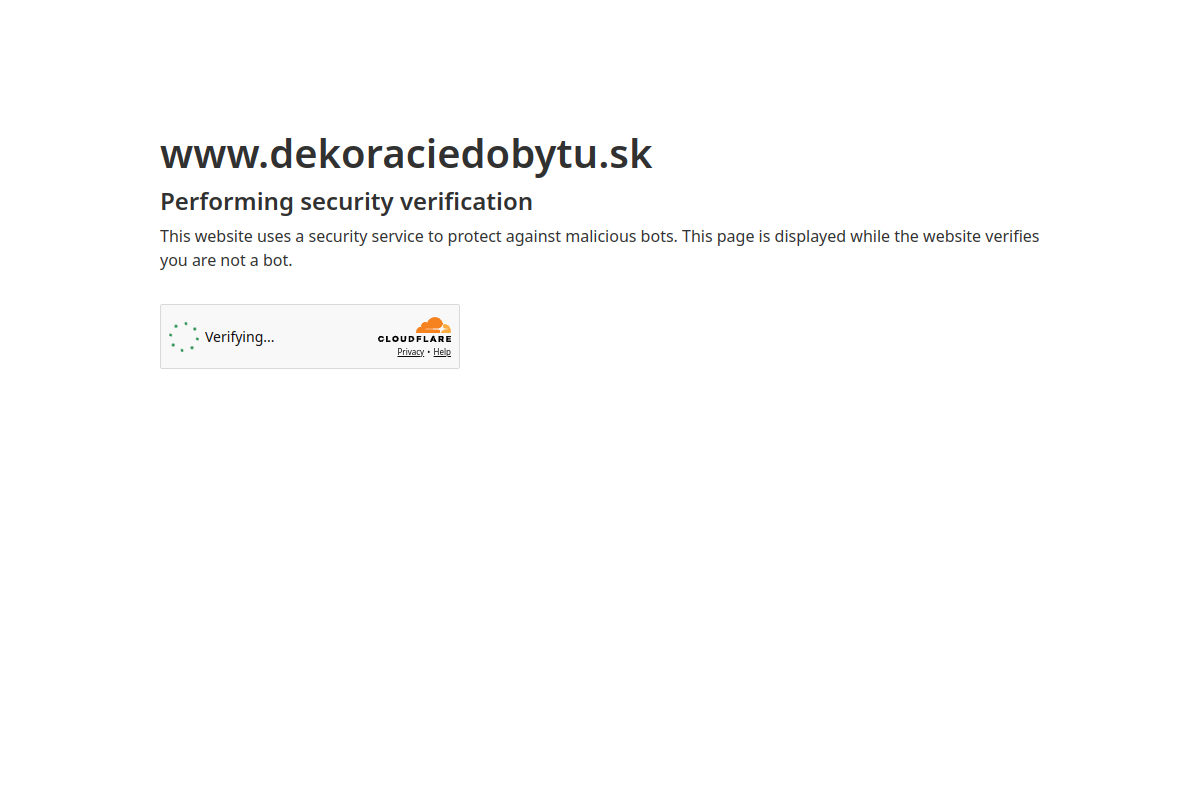 Náhľad e-shopu Dekorácie, doplnky a darčeky do