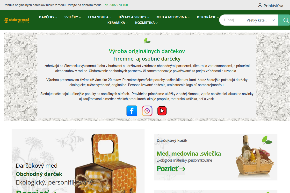 Náhľad e-shopu DOBRYMED