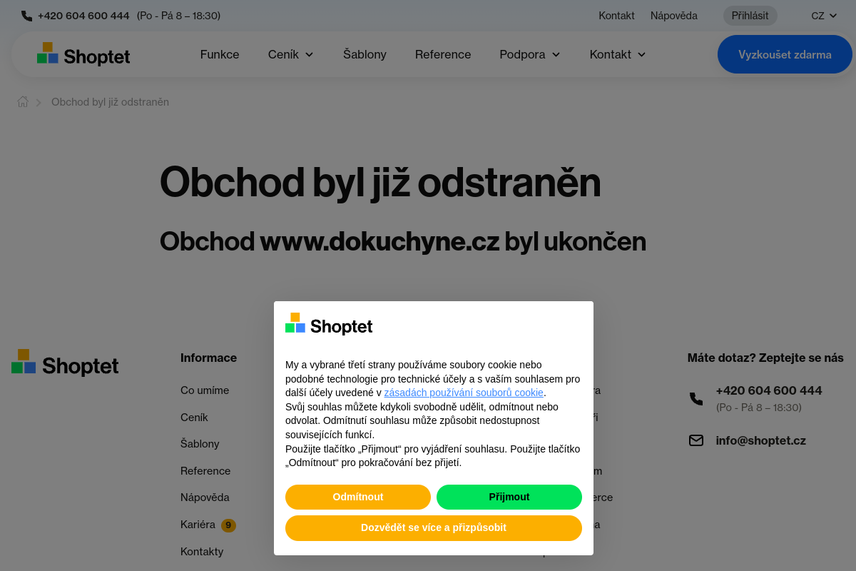 Náhľad e-shopu DoKuchyne.cz