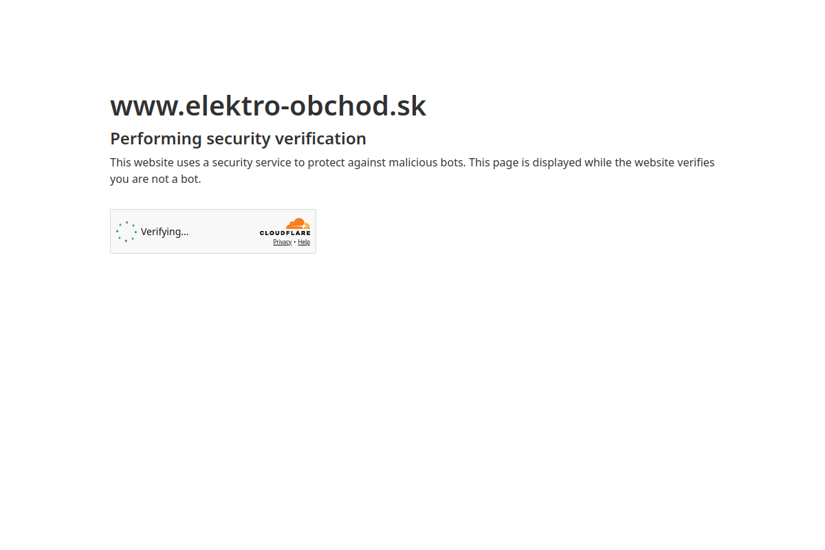 Náhľad e-shopu ELEKTRO-OBCHOD