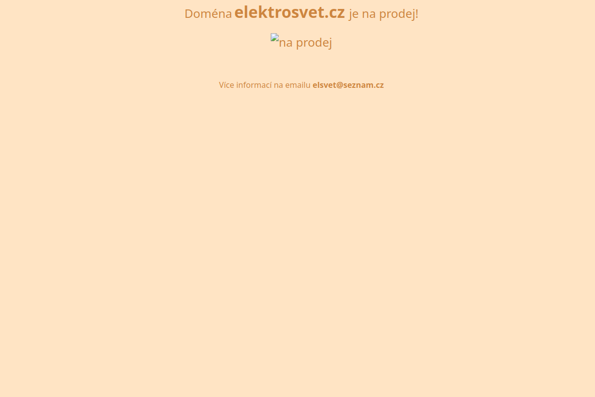 Náhľad e-shopu Elektrosvet.cz