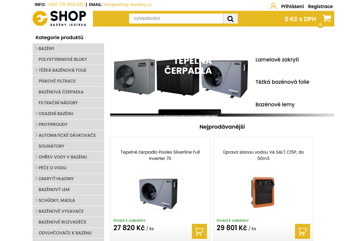 Náhľad e-shopu Eshop-bazeny.cz