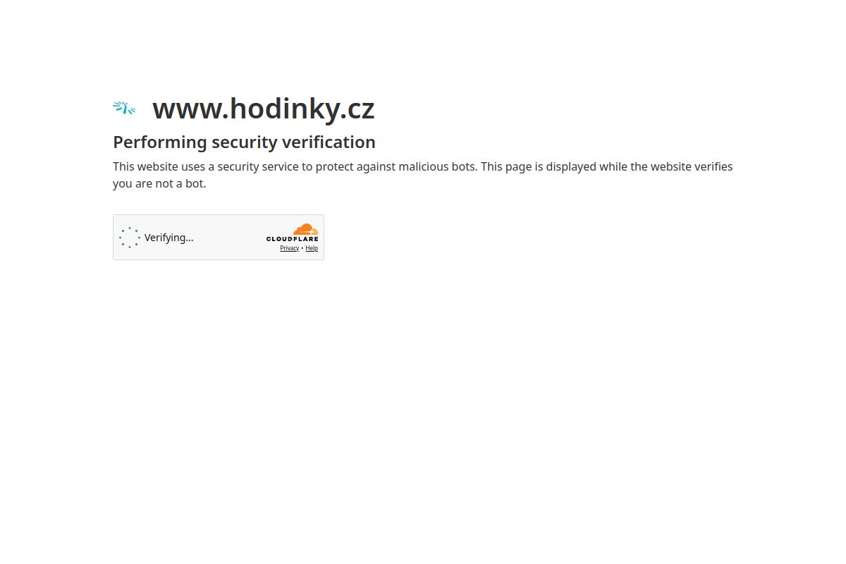 Náhľad e-shopu HODINKY.CZ