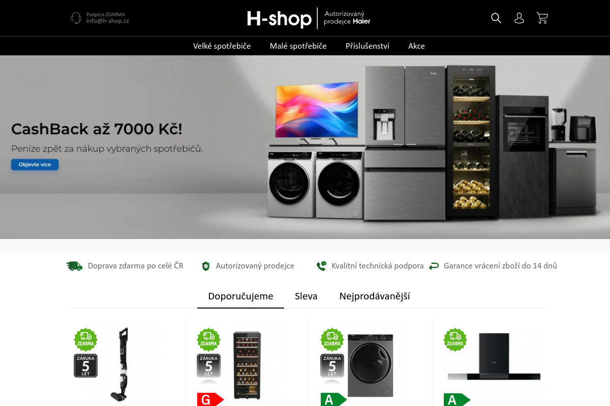 Náhľad e-shopu Hshop.cz