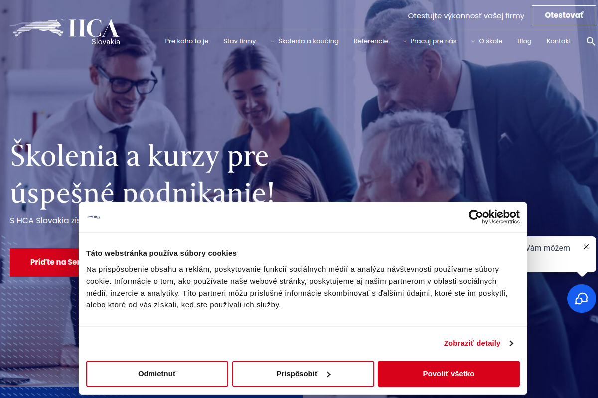 Náhľad e-shopu HUBBARD COLLEGE OF ADMINISTRATION