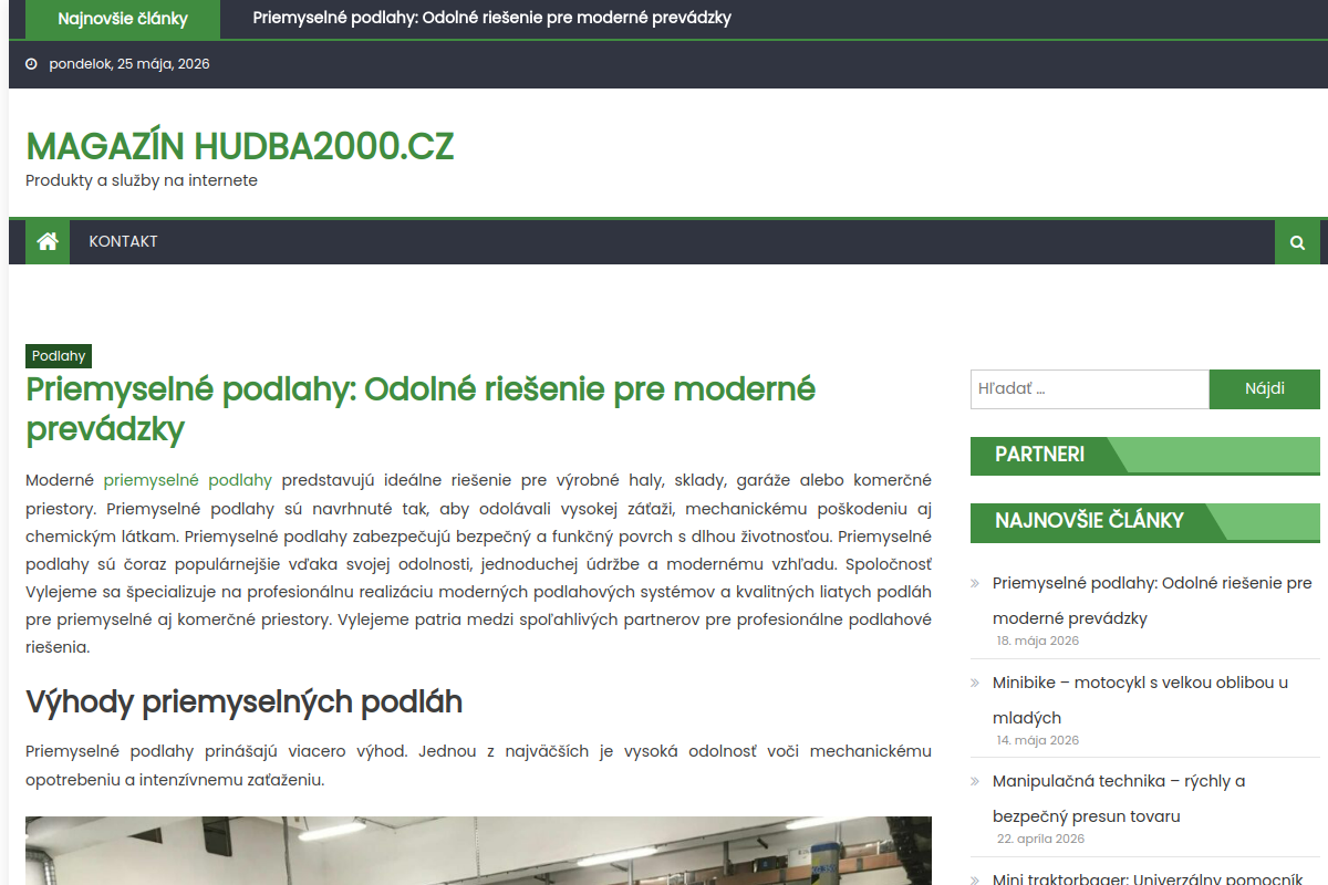 Náhľad e-shopu Hudba2000.cz