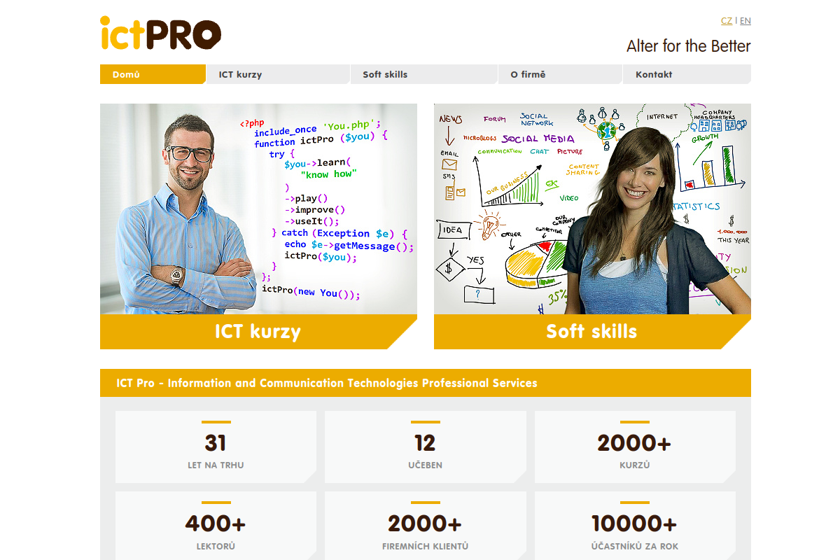 Náhľad e-shopu ICT Pro