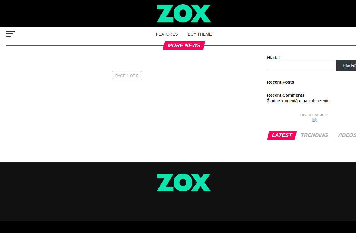 Náhľad e-shopu INFOCENTER WEB ZOZNAM
