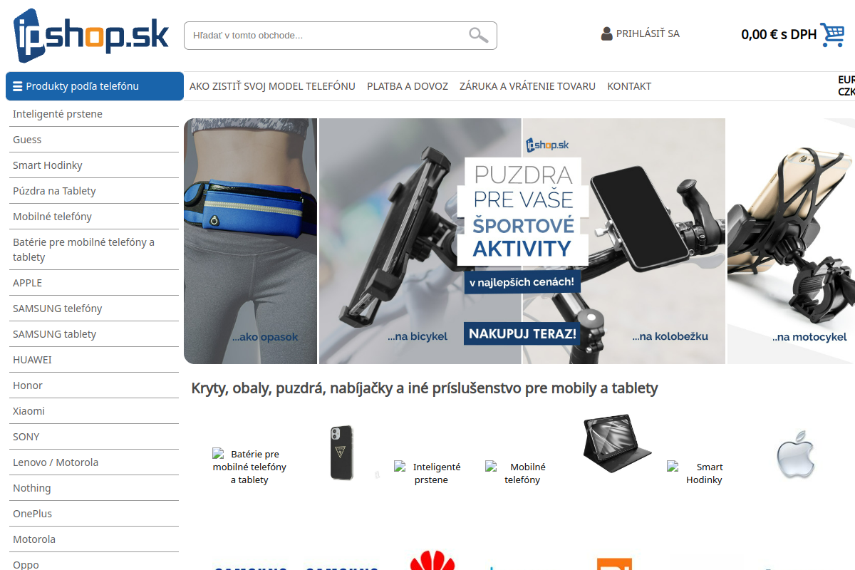 Náhľad e-shopu IPshop.sk