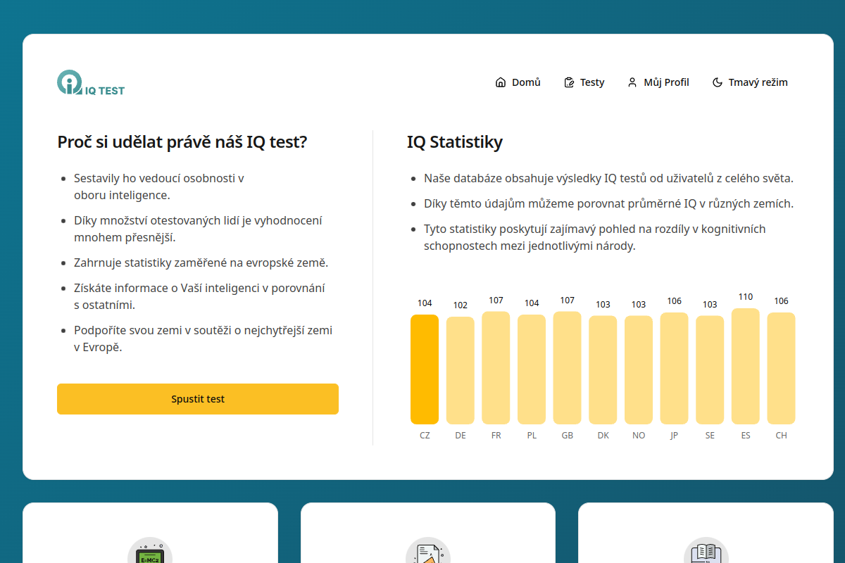 Náhľad e-shopu IQtest.cz