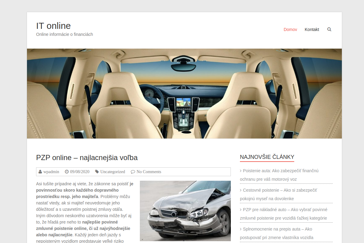 Náhľad e-shopu IT ONLINE | PDA, GPS & notebook shop