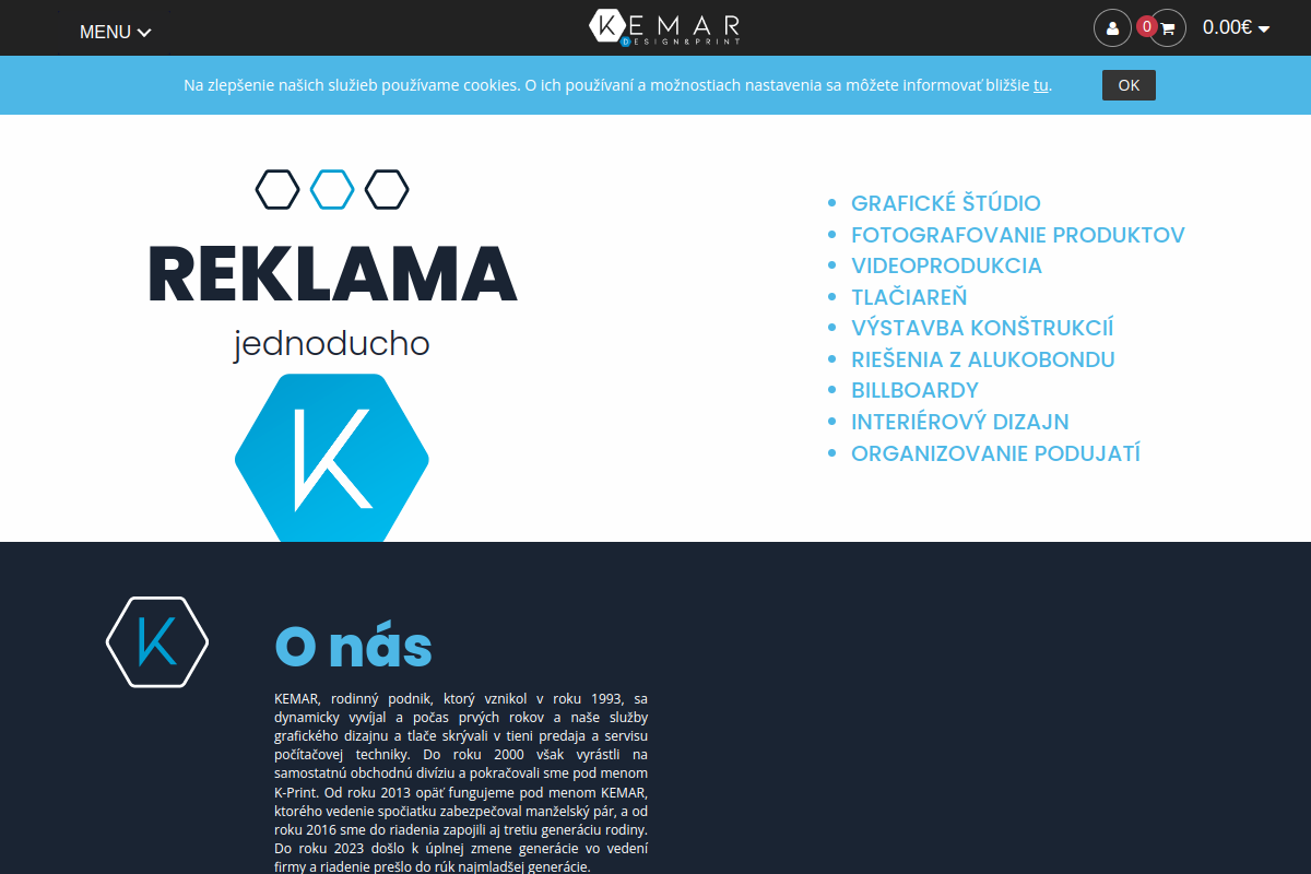 Náhľad e-shopu KEMAR PC SHOP