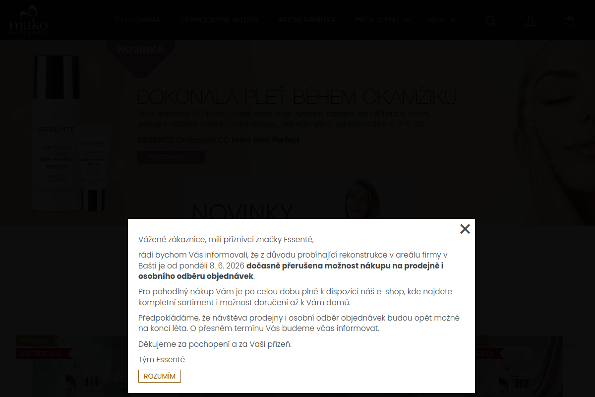 Náhľad e-shopu MAKO BUTTERFLY s.r.o.