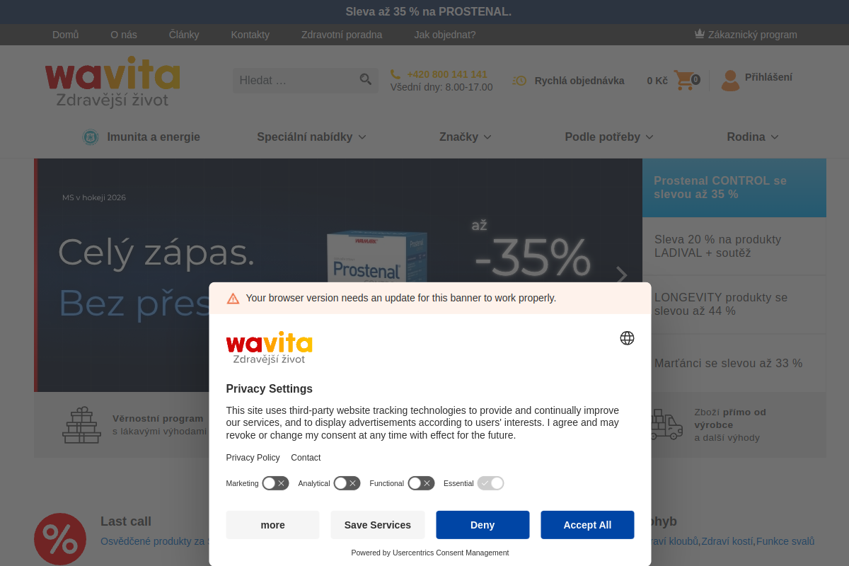 Náhľad e-shopu WALMARK
