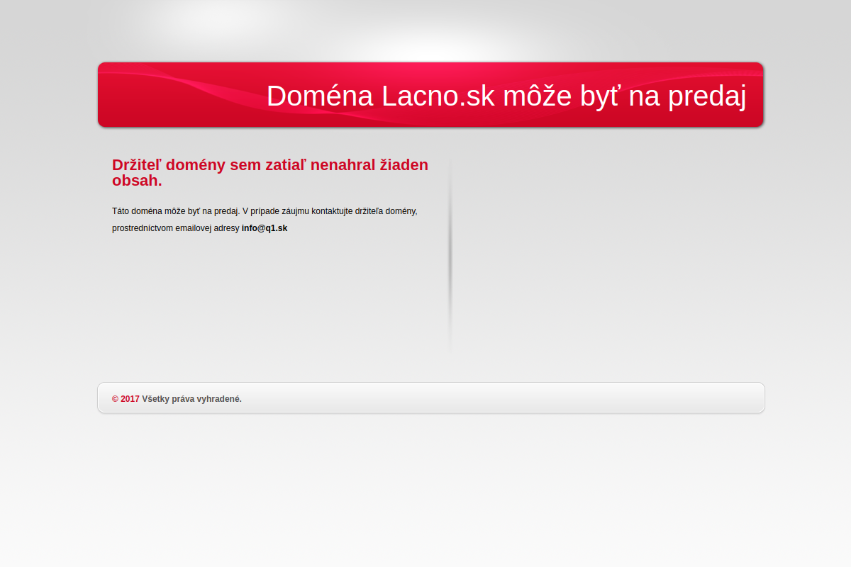 Náhľad e-shopu WWW.LACNO.SK