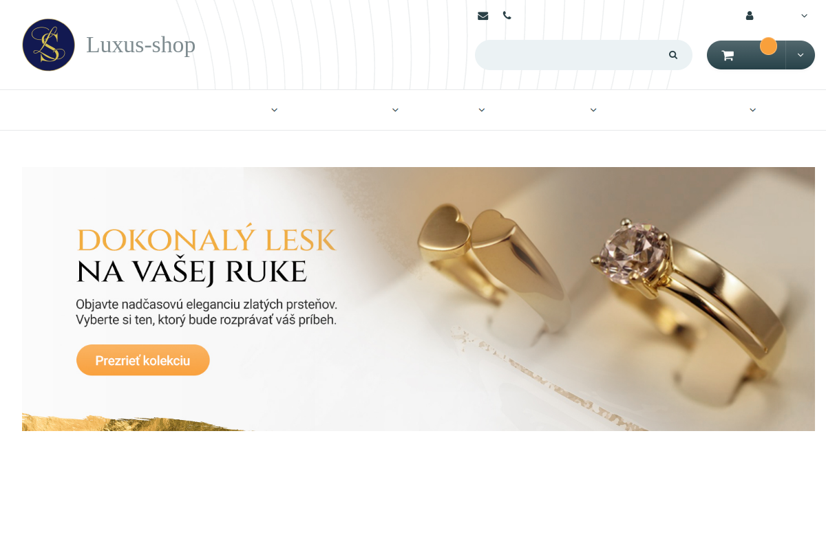 Náhľad e-shopu LUXUS-SHOP