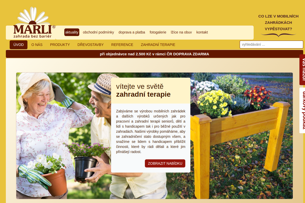 Náhľad e-shopu Marli - dámske kabelky a módne tašky
