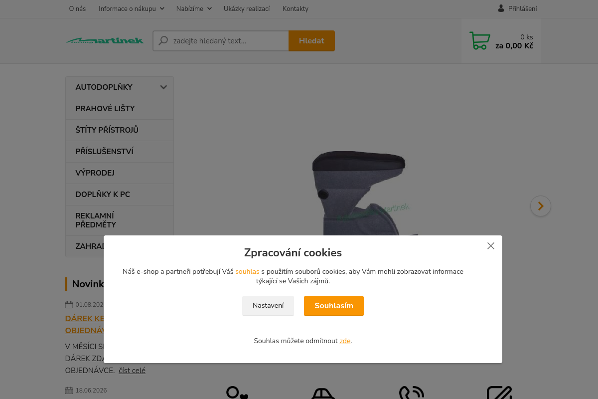 Náhľad e-shopu Autodoplňky Martínek - Tuning