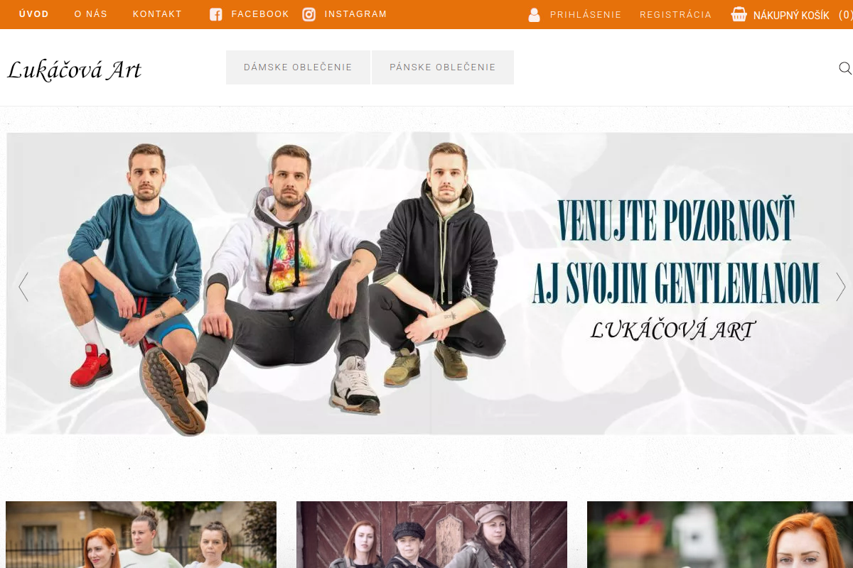 Náhľad e-shopu Monax.sk - dámske odevy, výroba - predaj